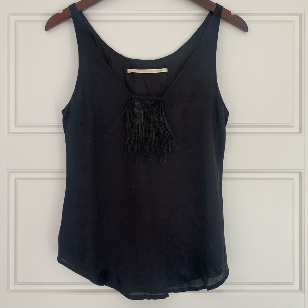 • [Cynthia Vincent] 100% Silk Top •